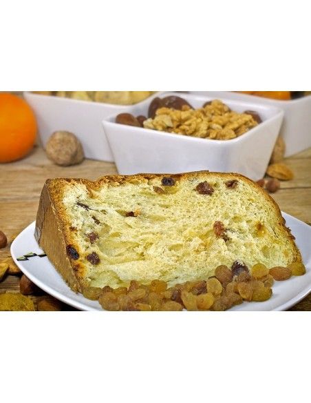 Panettone Traditionnel - Biologique - Gâteau Italien - Emballé à la Main
 Format-750 gr.