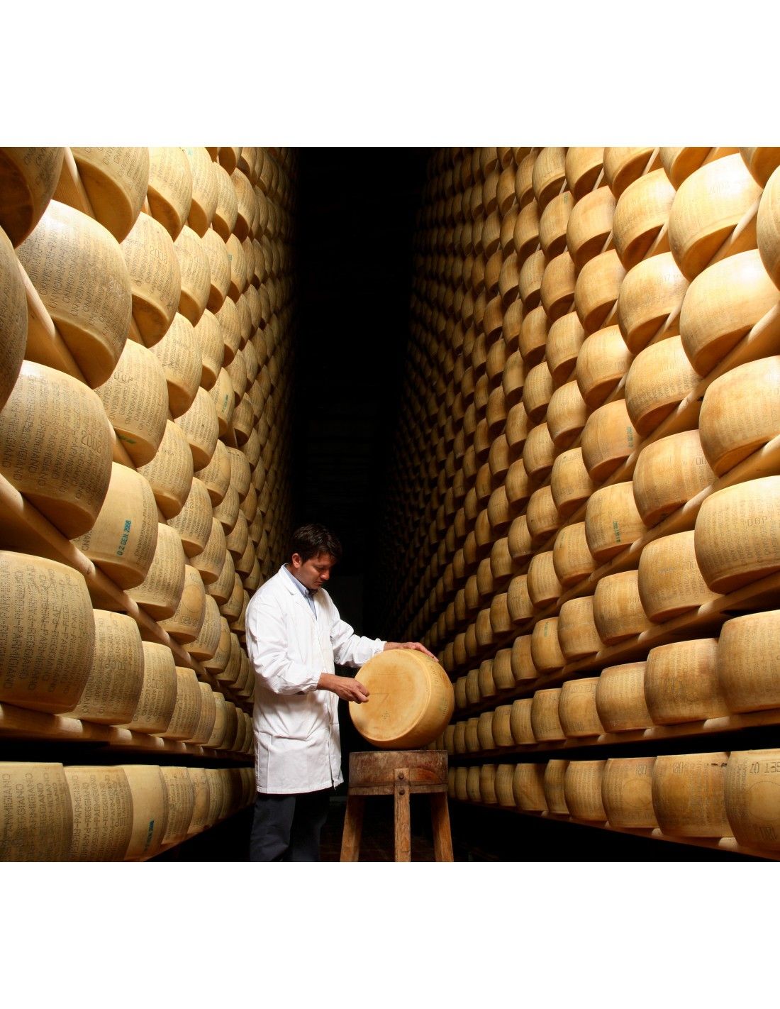 Parmigiano reggiano DOP râpé, qualité de montagne, affinage 48 mois