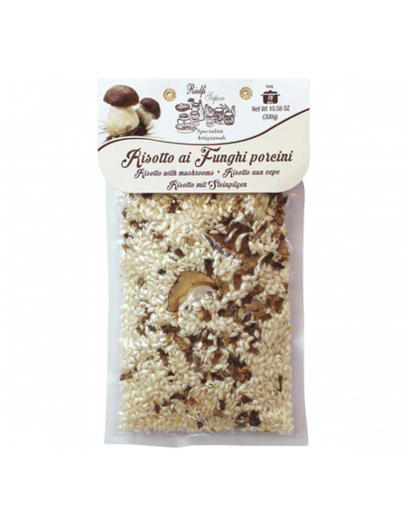 Mushroom Risotto - Ready to Eat 10.58 Oz (300gr) - Pronti Via Srl